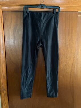 Sweaty Betty 7/8 Length Black High Rise Leggings Women's Large Athletic Yoga
